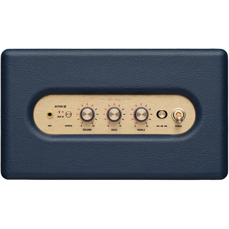 Акустика Marshall Loud Speaker Acton III Bluetooth Midnight Blue (1008130) Акустика Marshall Loud Speaker Acton III Bluetooth Midnight Blue (1008130)
