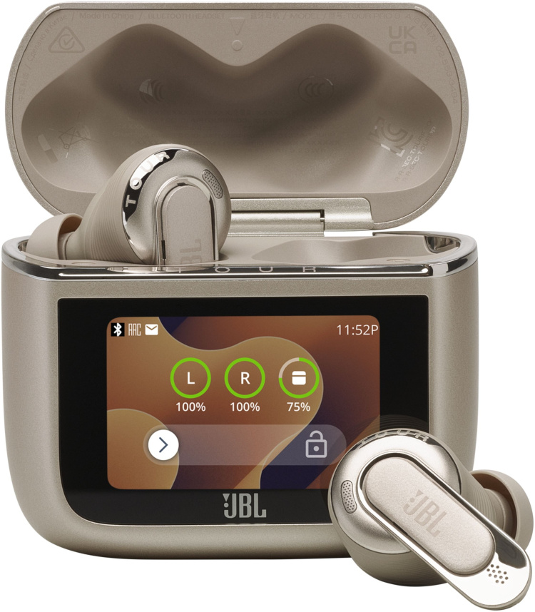 Навушники JBL Tour Pro 3 (Latte) (JBLTOURPRO3LTT)