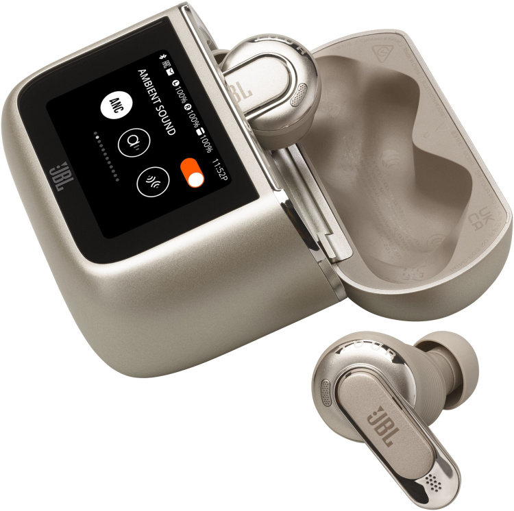 Навушники JBL Tour Pro 3 (Latte) (JBLTOURPRO3LTT) Навушники JBL Tour Pro 3 (Latte) (JBLTOURPRO3LTT)