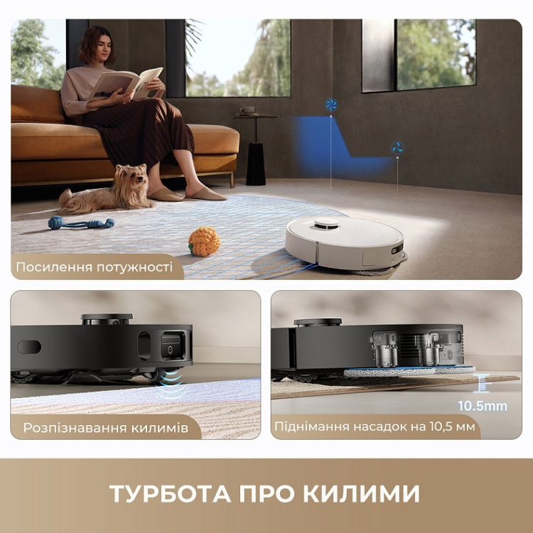 Робот-пылесос Dreame Bot L40 Ultra CE Black (RLD52SE-Bl) (EU)
