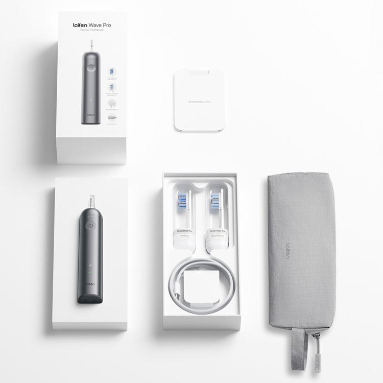 Зубна електрощітка Laifen Wave PRO Aluminum (Space Gray) (1TB92-A-XX-DG-002)