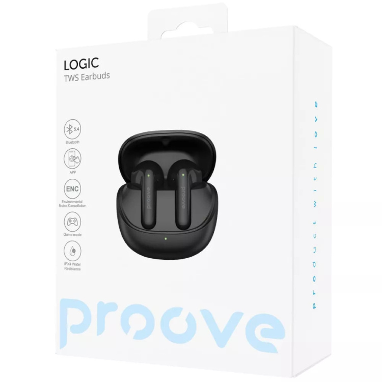 Наушники Proove Logic TWS (APP) Pearl Black