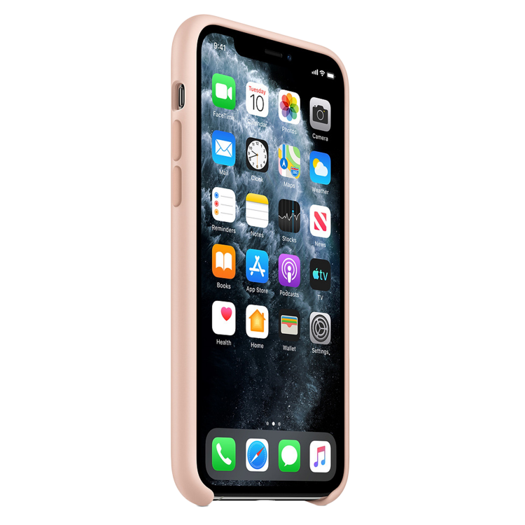 Чохол Smart Silicone Case для iPhone 11 Pro Max Original (FoxConn) (Pink Sand)