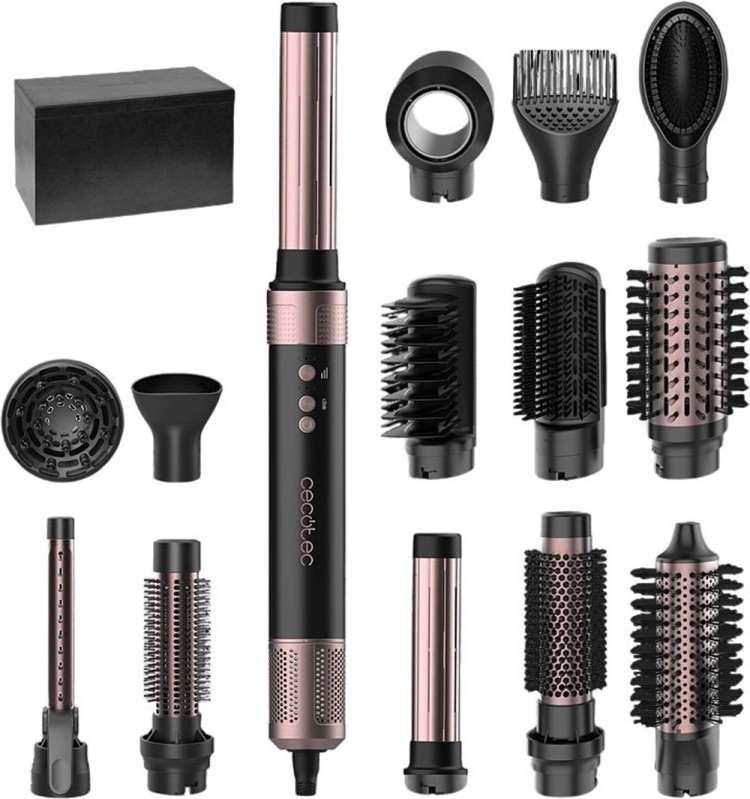 Стайлер Cecotec Bamba CeramicCare 14in1 AirGlam Black (CCTC-00251)