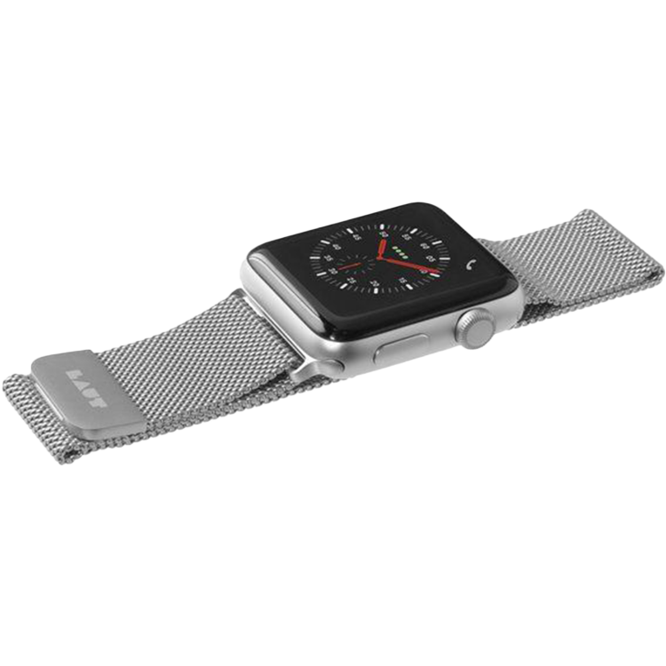 Ремінець Laut для Apple Watch 42/44mm Steel Loop Series (Silver)