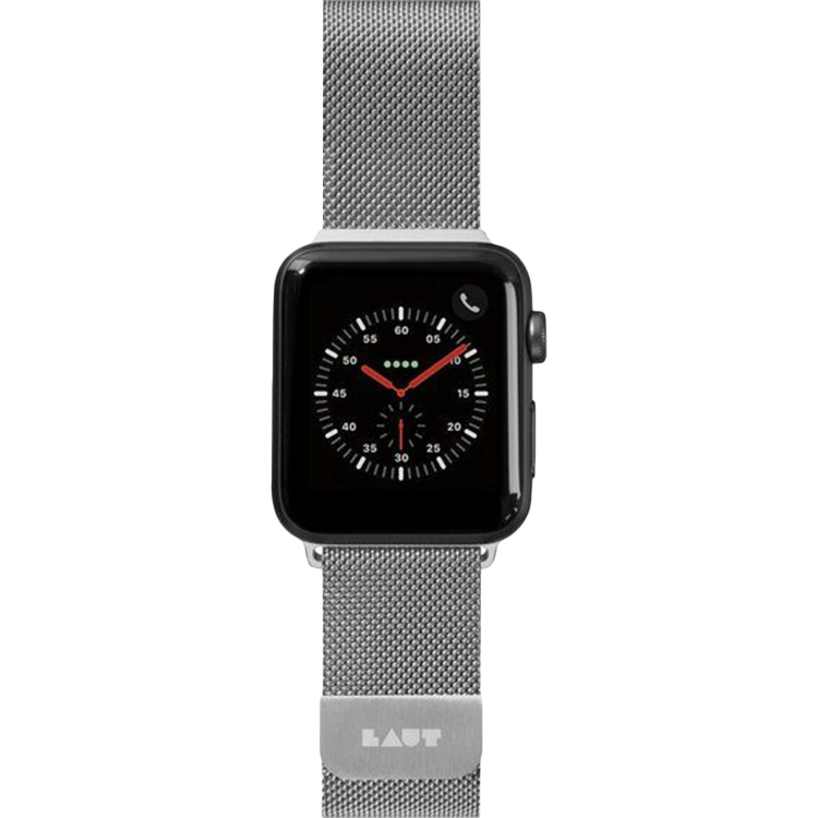 Ремінець Laut для Apple Watch 42/44mm Steel Loop Series (Silver)