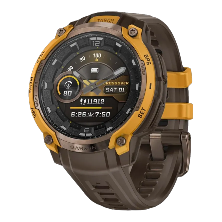 Garmin Instinct Crossover AMOLED Bronze/Sunburst (010-03398-01)