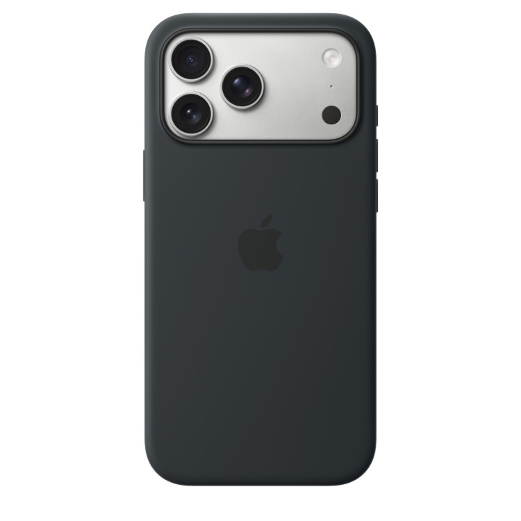 Чохол Apple Silicone Case with Magsafe для iPhone 17 Pro Max Black (MGFR4) Чохол Apple Silicone Case with Magsafe для iPhone 17 Pro Max Black (MGFR4)