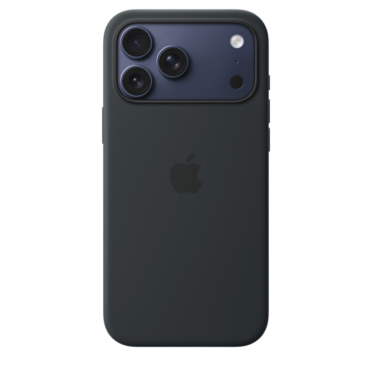 Чохол Apple Silicone Case with Magsafe для iPhone 17 Pro Max Black (MGFR4) Чохол Apple Silicone Case with Magsafe для iPhone 17 Pro Max Black (MGFR4)