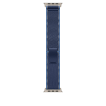 Ремінець Apple Trail Loop Band для Apple Watch 44/45/46/49mm Blue/Bright Blue Natural Titanium - S/M