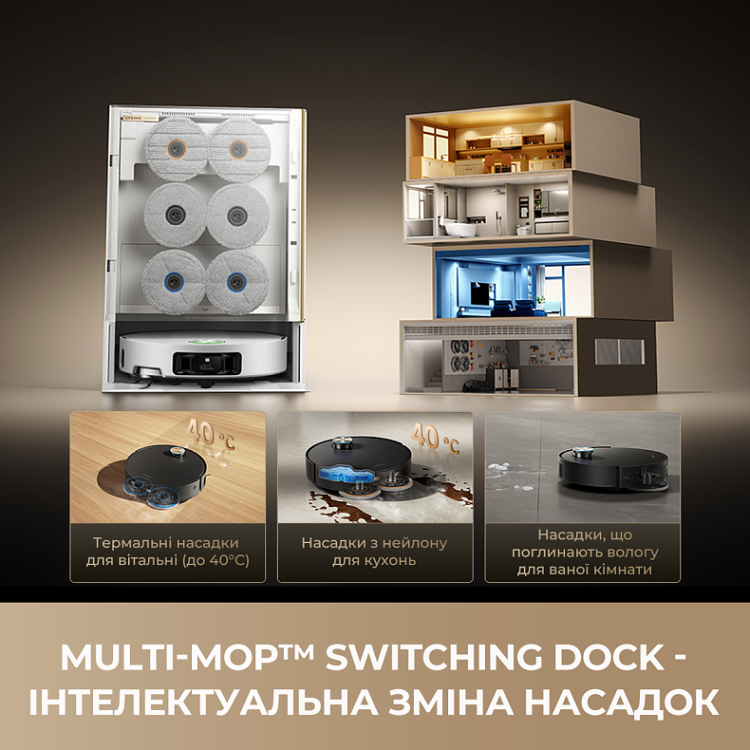 Робот-пылесос Dreame Bot MatriX 10 Ultra Black (RLX95CE-bl) (EU)