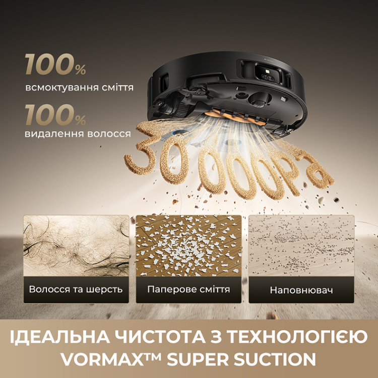 Робот-пылесос Dreame Bot MatriX 10 Ultra Black (RLX95CE-bl) (EU)