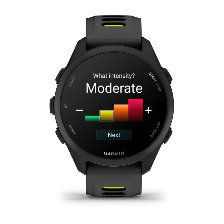 Garmin Forerunner 170 Black with Black/Amp Yellow Band (010-03920-00/30)