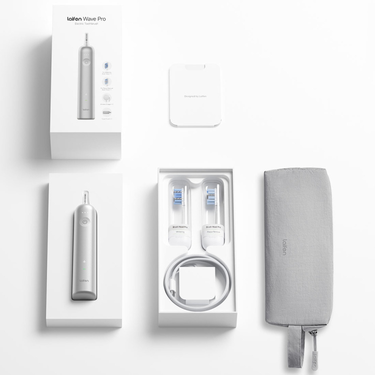 Зубная электрощетка Laifen Wave PRO Aluminum Original (Silver) (1TB92-A-XX-SI-002)