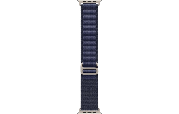 Apple Watch Ultra 2 49mm Black Titanium Case with Navy Alpine Loop (Medium) 2024 (MYTF3/ MYPX3)