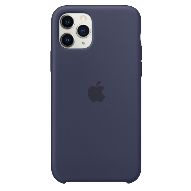 Чехол Smart Silicone Case для iPhone 11 Pro Max Original (FoxConn) (Midnight Blue)