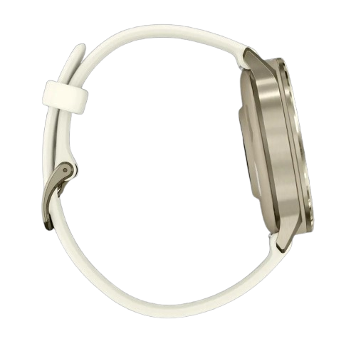 Garmin Venu 4 41mm Lunar Gold with Bone Silicone Band (010-03013-00)