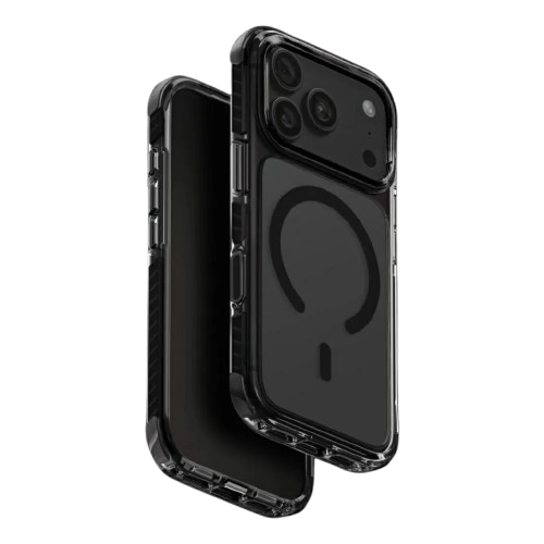 Чохол UNIQ COMBAT with MagSafe для iPhone 18 Pro (Carbon Black) (8886463698952)