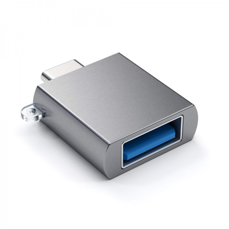 Адаптер Satechi Aluminium USB-C to USB-A 3.0 (Space Grey)