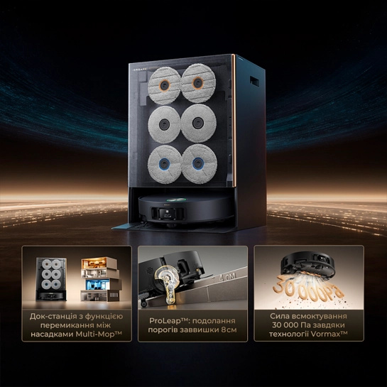 Робот-пылесос Dreame Bot MatriX 10 Ultra White (RLX95CE-WH) (EU)