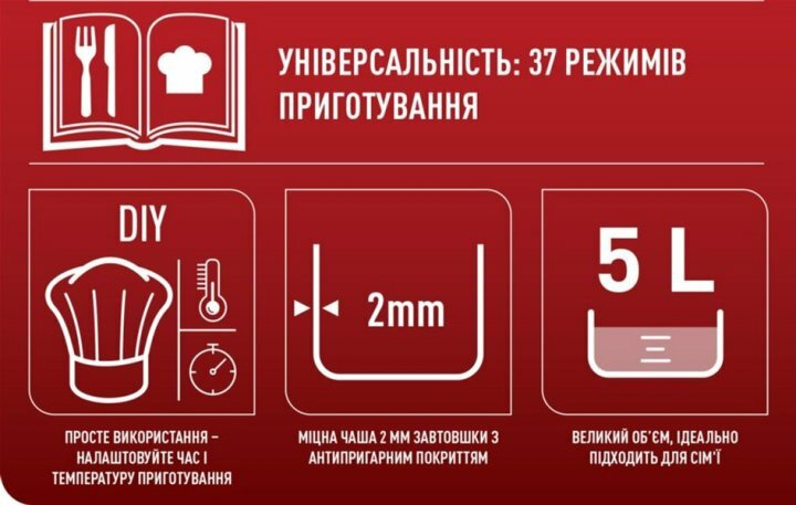Мультиварка Tefal Essential Cook RK321A34 (UA)