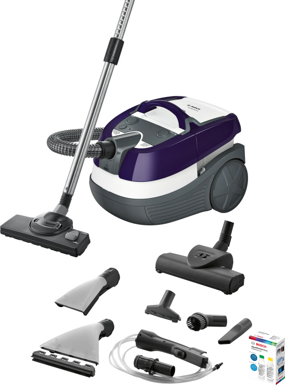 Пылесос моющий с аквафильтром Bosch Serie 4 AquaWash&Clean BWD41740 (UA)