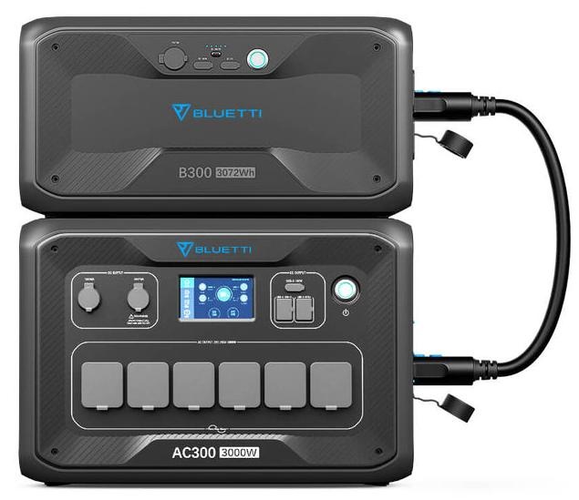 Зарядная станция BLUETTI Home Battery Backup AC300+B300 3072Wh/3000W