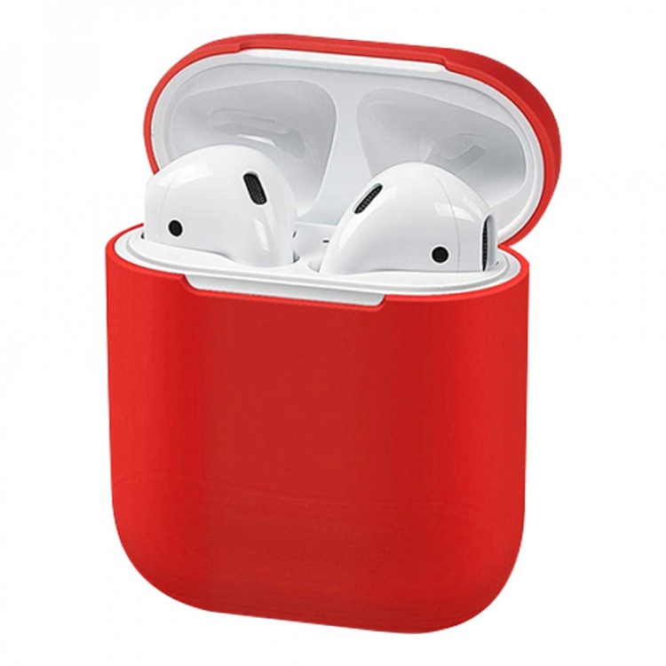 Чохол Silicone Case для AirPods 1/2 (Red)