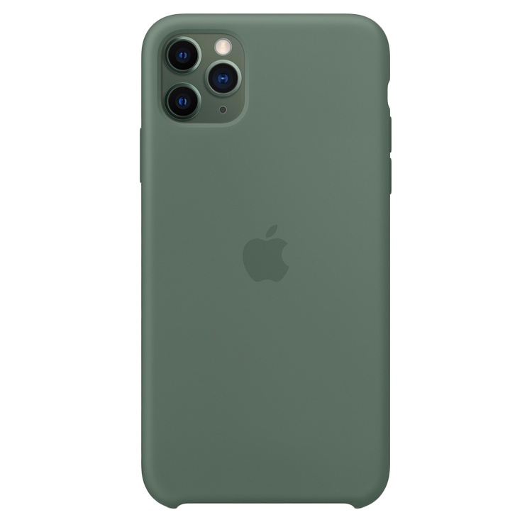 Чохол Smart Silicone Case для iPhone 11 Pro Max Original (FoxConn) (Pine Green)