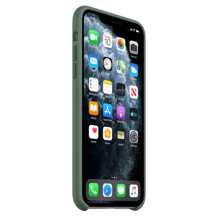 Чехол Smart Silicone Case для iPhone 11 Pro Max Original (FoxConn) (Pine Green)