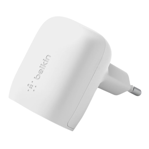 Блок живлення Belkin Home Charger 20W USB-C PD White (WCA003VFWH/WCA006VFWH)