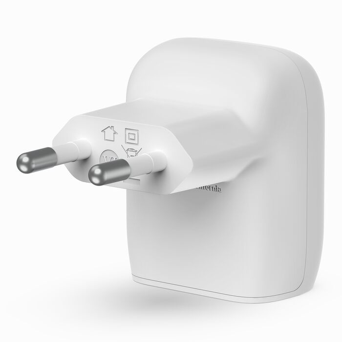 Блок живлення Belkin Home Charger 20W USB-C PD White (WCA003VFWH/WCA006VFWH)