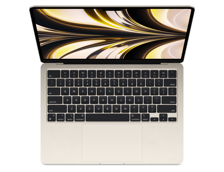 MacBook Air 13 Retina, with Apple M2, Starlight, 512GB, 8 CPU / 10 GPU, 8GB RAM (MLY23) бу (Як Новий)