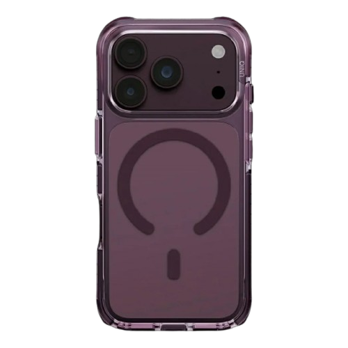 Чохол UNIQ COMBAT with MagSafe для iPhone 18 Pro (Deep Burgundy) (8886463698969)