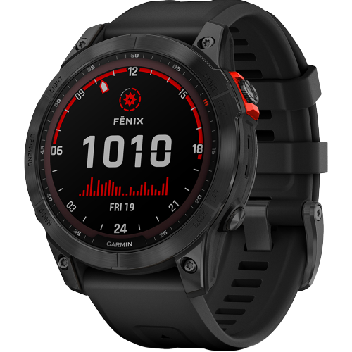 Garmin Fenix 7X Solar Slate Gray with Black Band (010-02541-00/01)