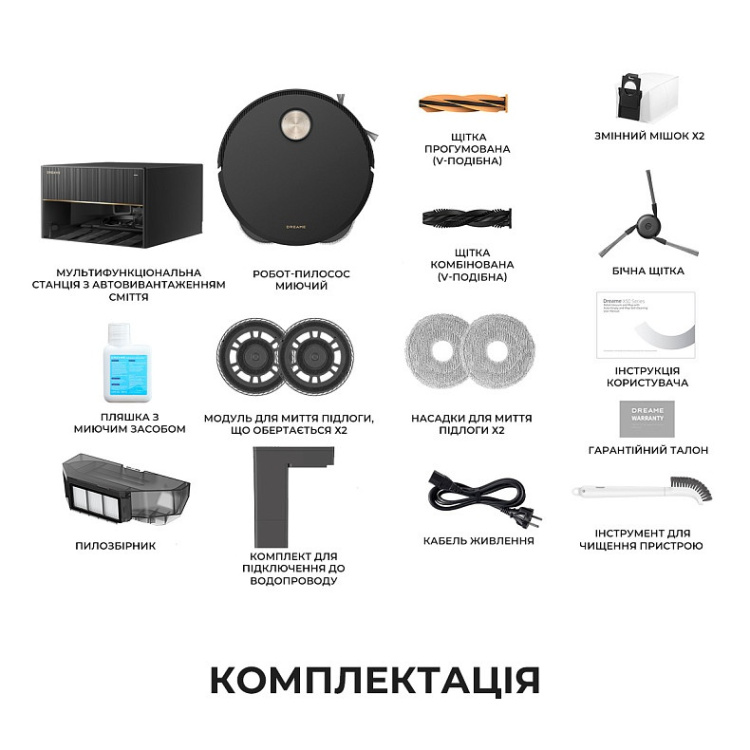 Робот-пылесос Dreame Bot X50 Master (RLX86CE-1) (EU)