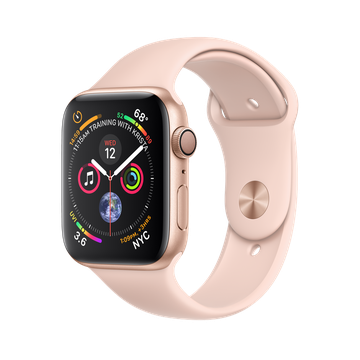 Apple Watch Series 4 GPS 44mm Gold Aluminum Case with Pink Sand Sport Band (MU6F2) Apple Watch Series 4 GPS 44mm Gold Aluminum Case with Pink Sand Sport Band (MU6F2)