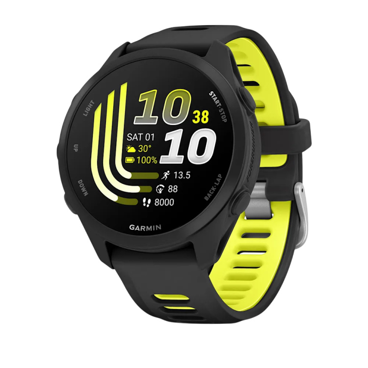 Garmin Forerunner 170 Music Black with Black/Amp Yellow Band (010-03920-10/32)