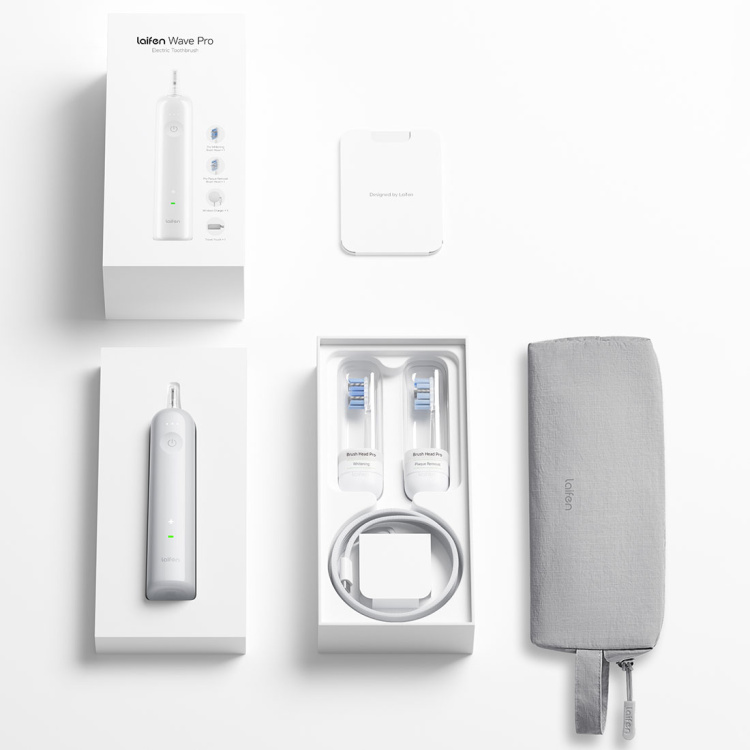 Зубна електрощітка Laifen Wave PRO Plastic (White) (1TB92-P-XX-WH-002)