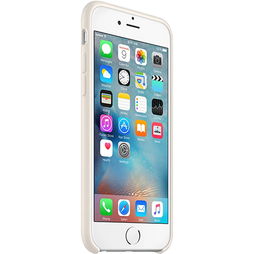 Чохол Smart Silicone Case для iPhone 6+/6S+ Original (FoxConn) (Antique White)