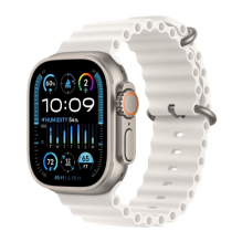 Apple Watch Ultra 2 49mm Titanium Case with White Ocean Band (MREJ3) бу