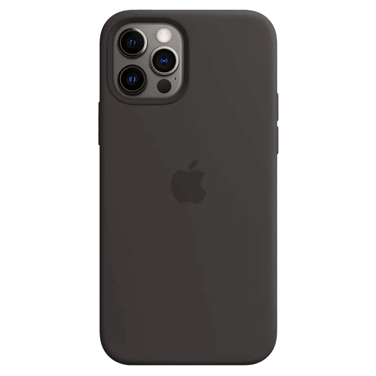 Чехол Silicone Case для iPhone 12 Pro Max (FoxConn) (Black)