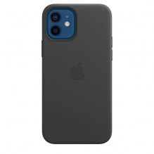 (С300) Чехол Smart Leather Case для iPhone 12 mini 1:1 Original (Black)