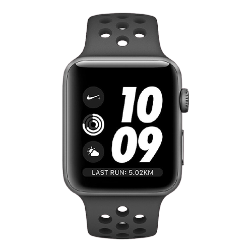 Apple Watch Nike+ 38mm Space Gray Aluminum Case with Anthracite/Black Nike Sport Band MQ162 Apple Watch Nike+ 38mm Space Gray Aluminum Case with Anthracite/Black Nike Sport Band MQ162