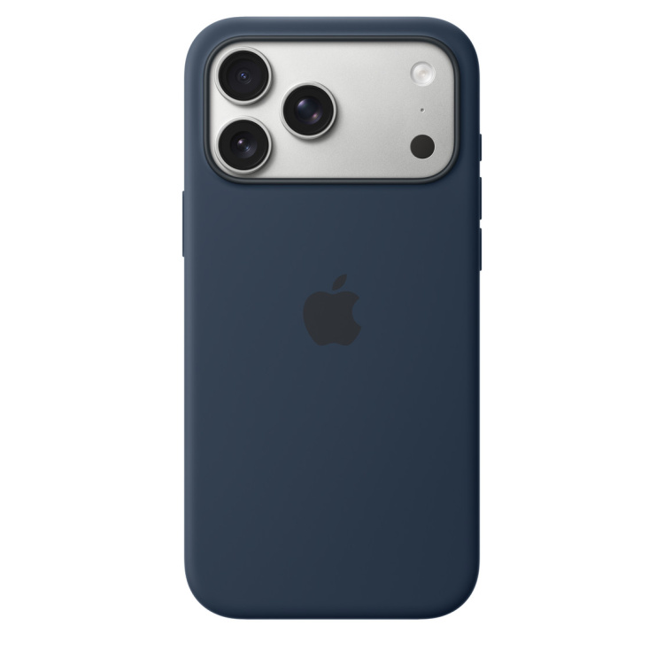Чохол Apple Silicone Case with Magsafe для iPhone 17 Pro Max Midnight (MGFP4)