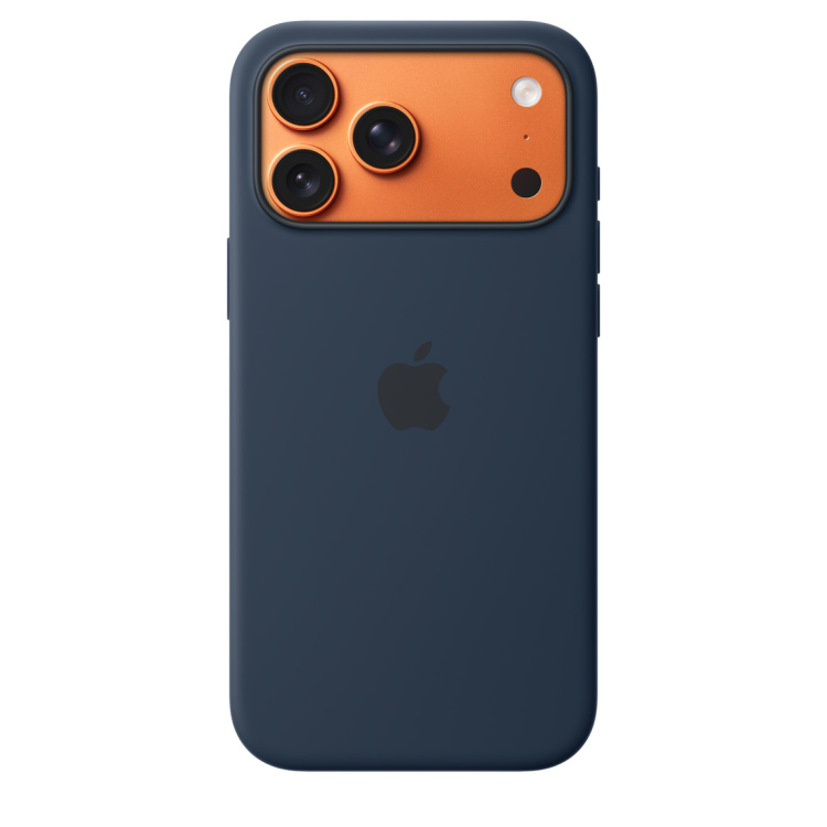 Чохол Apple Silicone Case with Magsafe для iPhone 17 Pro Max Midnight (MGFP4)