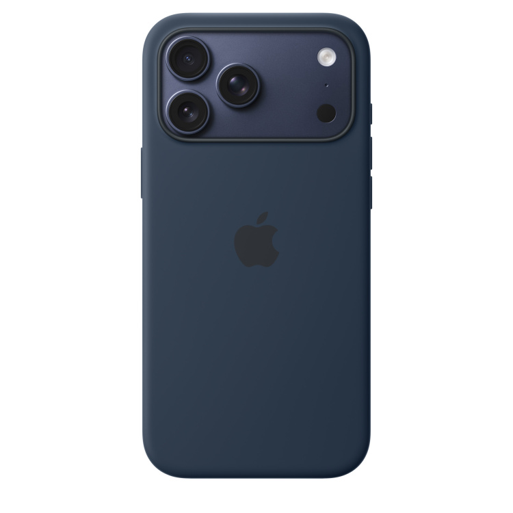Чохол Apple Silicone Case with Magsafe для iPhone 17 Pro Max Midnight (MGFP4)