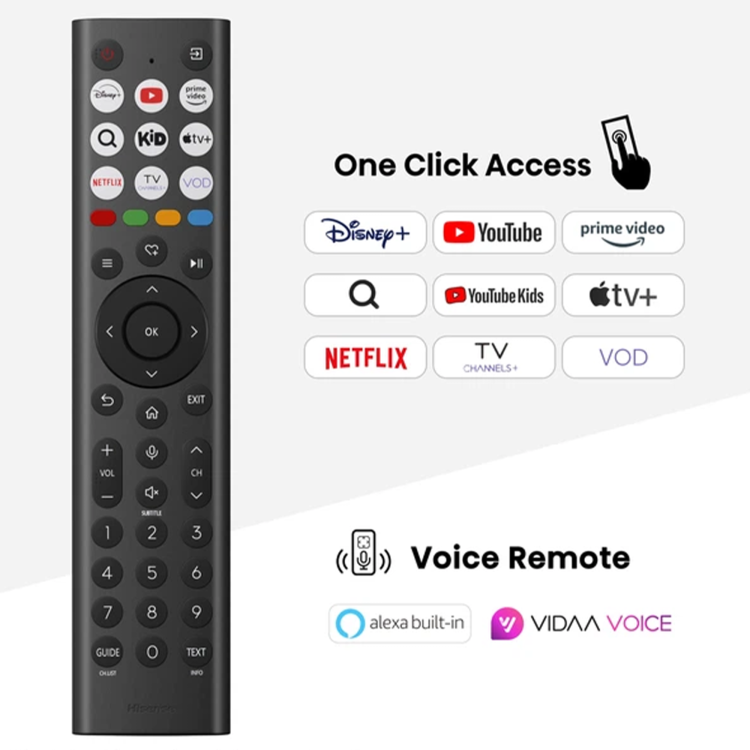 Телевізор Hisense 50 50A6Q (EU)