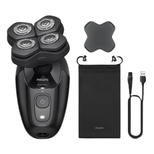 Електрична бритва для голови Philips Head Shaver Pro Series 5000 (Black) (HS5980/15)