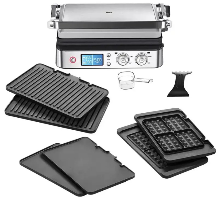 Гриль-вафельниця Braun MultiGrill 9 CG 9047 (UA)